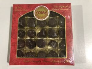 Boite de chocolat noir - format gros (300g)