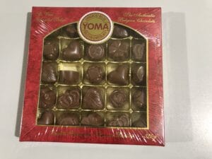 Boite de chocolat au lait - format gros (300g)