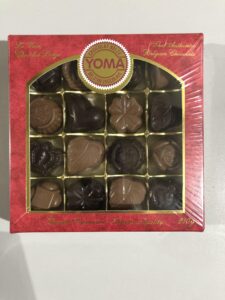 Boite de chocolat au lait et noir (mix)- format petit (200g)