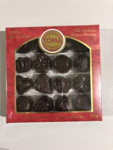 Boite de chocolat noir - format petit (200g)