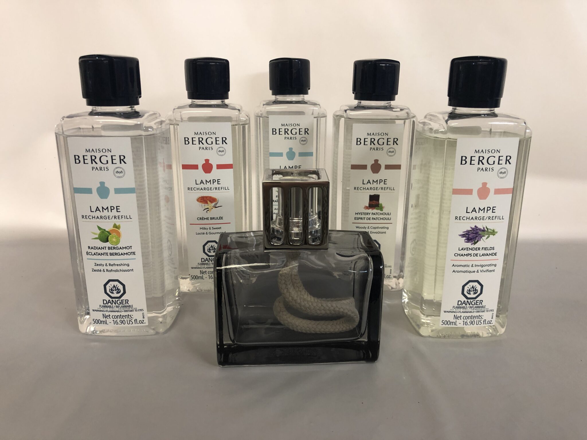 Belle sélection de lampes Berger à la Boutique cadeau Unifleur